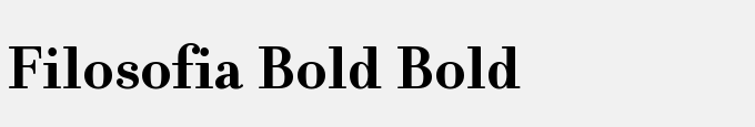 Filosofia Bold Bold