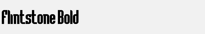 Flintstone Bold