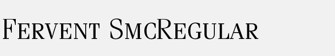 Fervent Smc-Regular