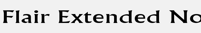Flair Extended Normal