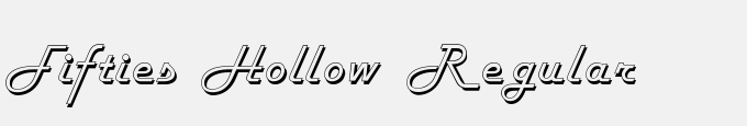 Fifties Hollow Regular