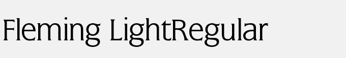 Fleming Light-Regular
