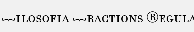 Filosofia Fractions Regular