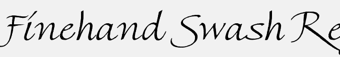 Finehand Swash Regular