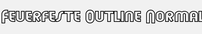 Feuerfeste Outline Normal