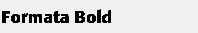 Formata Bold