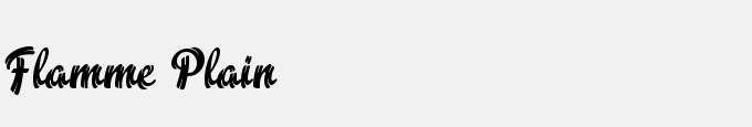 Flamme Plain