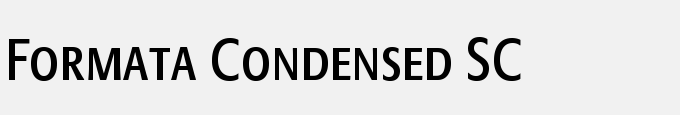 Formata Condensed SC