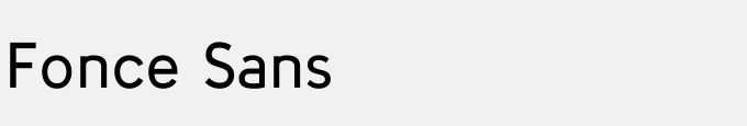 Fonce Sans