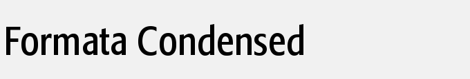 Formata Condensed