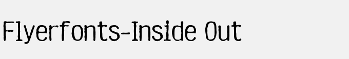 Flyerfonts-Inside Out