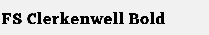 FS Clerkenwell Bold