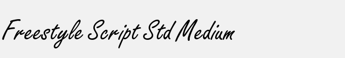 Freestyle Script Std Medium