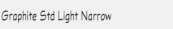 Graphite Std Light Narrow