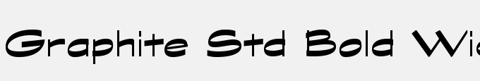 Graphite Std Bold Wide