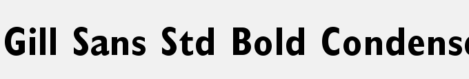 Gill Sans Std
