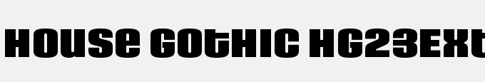 House Gothic HG23Ext THRDFIL