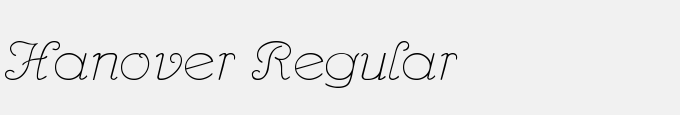 Hanover-Regular