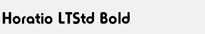 Horatio LT Std Bold