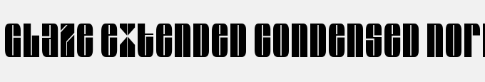 Glaze Extended Condensed Normal