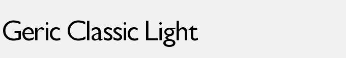 Geric Classic Light