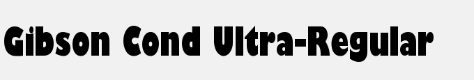 Gibson Cond Ultra-Regular