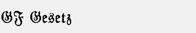 GF Gesetz