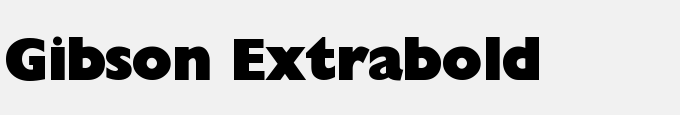 Gibson Extrabold-Regular