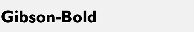 Gibson-Bold
