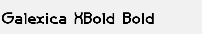 Galexica XBold Bold