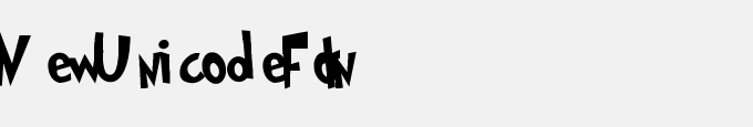 New Unicode Font