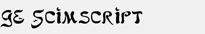 GE Scimscript