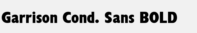 Garrison Cond. Sans BOLD