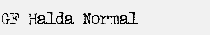 GF Halda Normal