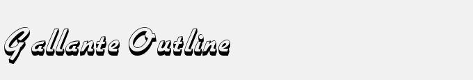 Gallante Outline