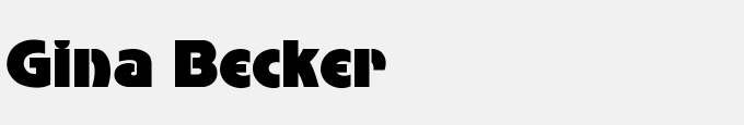 Gina Becker