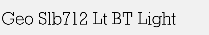 Geo Slb712 Lt BT Light