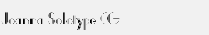 Joanna Solotype CG