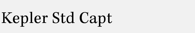 Kepler Std Caption