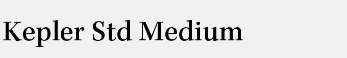 Kepler Std Medium