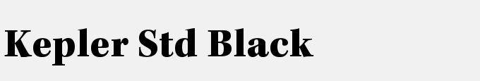 Kepler Std Black