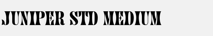 Juniper Std Medium