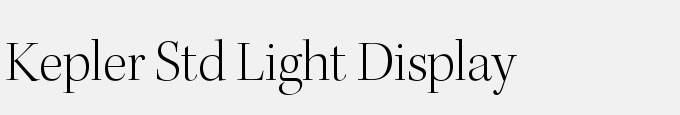 Kepler Std Light Display