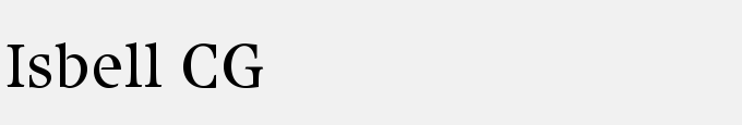 Isbell CG
