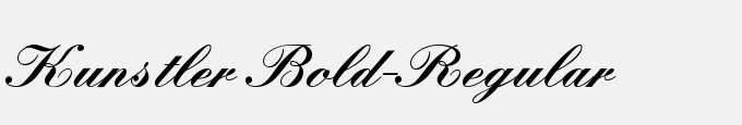 Kunstler Bold-Regular
