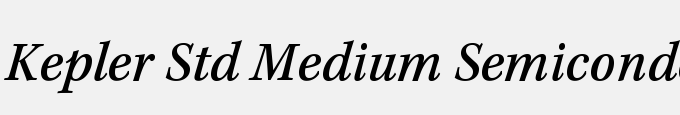 Kepler Std Medium Semicondensed Italic Caption