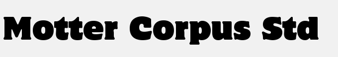 Motter Corpus Std
