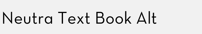 Neutra Text Alt