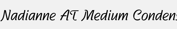 Nadianne AT Medium Condensed