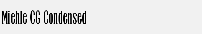 Miehle CG Condensed